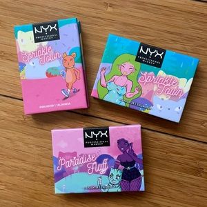 3 nyx highlighters never used